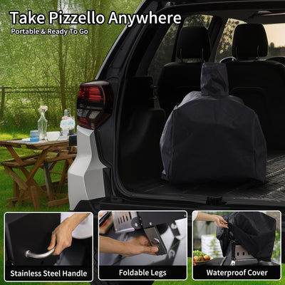 Pizzello Grande - Outdoor 2-Layer Pizza Oven - Pizzello#size_12-inch