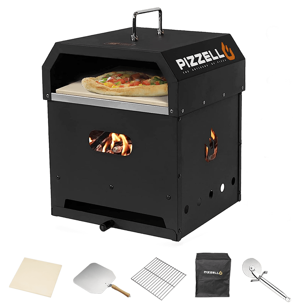 Pizzello Gusto - 4 in 1 Outdoor Pizza Oven - Pizzello#size_12-inch