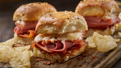 Baked Ham and Cheese Sliders