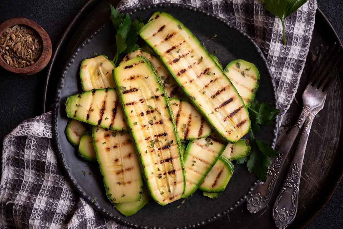 Balsamic Grilled Zucchini - Pizzello