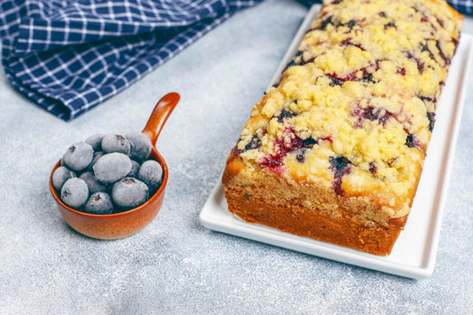 Blueberry Crumble Bars - Pizzello