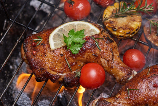 Grilled Turkey Legs - Pizzello