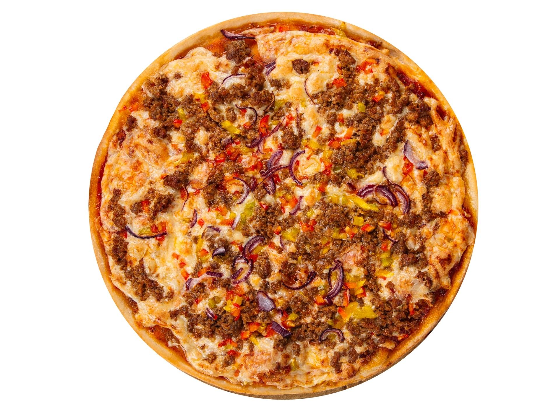 Ground beef pizza – Pizzello