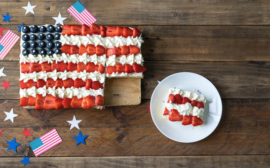 Patriotic Fruit Pizza - Pizzello