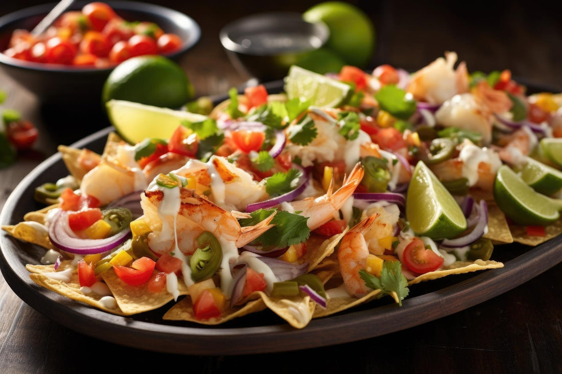 Shrimp Nachos - Pizzello