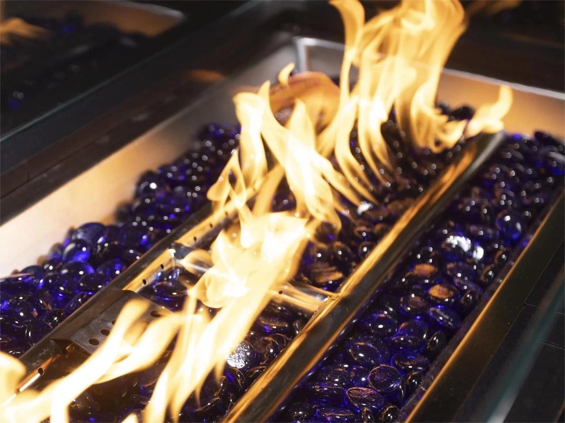 The Flame of Pizzello Fire Pit Table