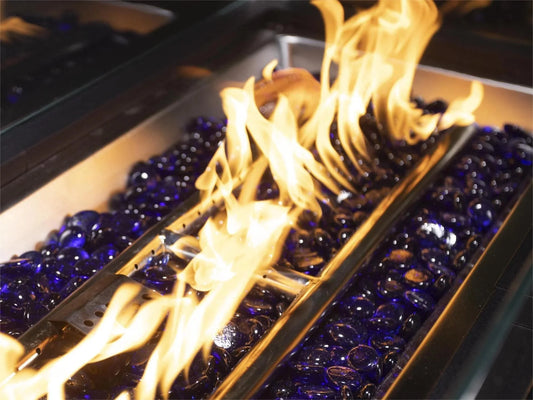 The Flame of Pizzello Fire Pit Table