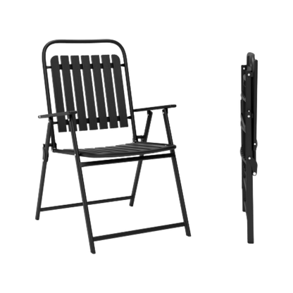 Pizzello Patio Folding Chairs#size_2pcs