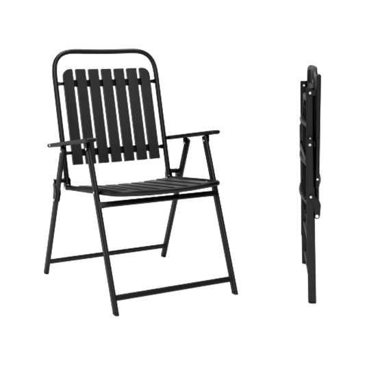 Pizzello Patio Folding Chairs#size_2pcs