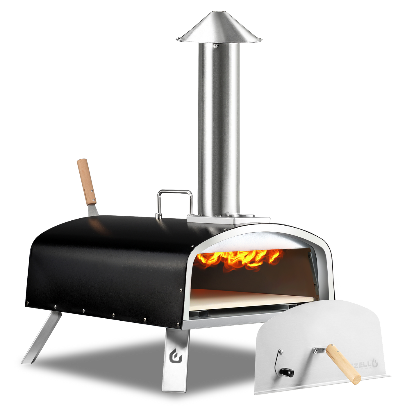 Wood-Fired Pizza Oven#color_black