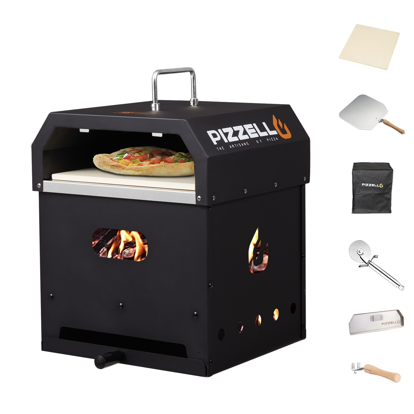 Pizzello Gusto - 4 in 1 Outdoor Pizza Oven - Pizzello#size_12-inch