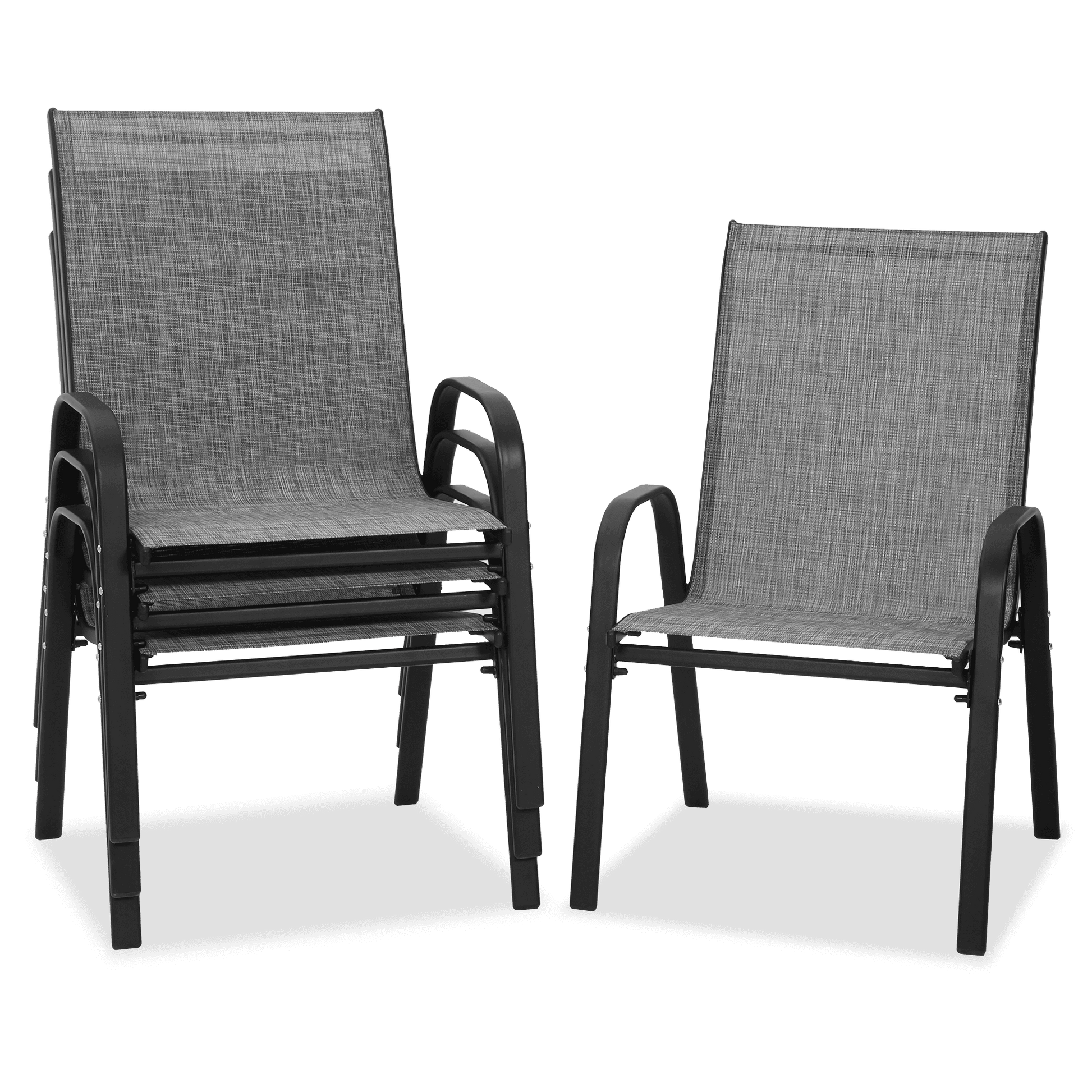 Pizzello Patio Dining Chairs#size_4pcs