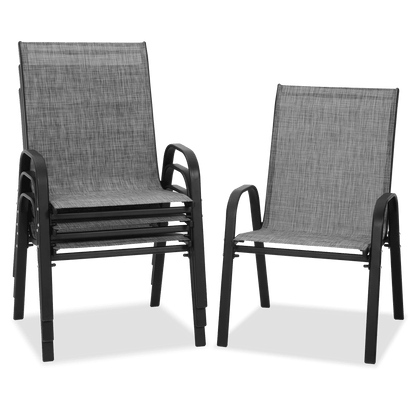 Pizzello Patio Dining Chairs#size_4pcs