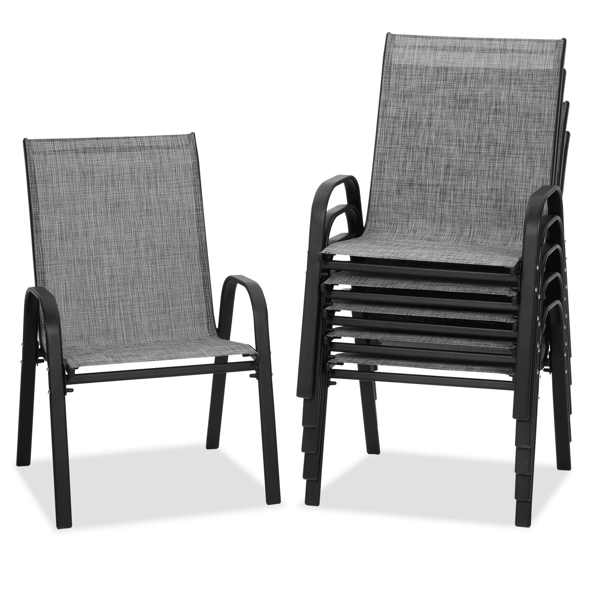 Pizzello Patio Dining Chairs#size_6pcs