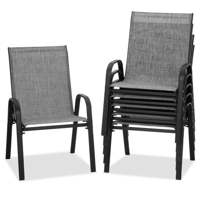 Pizzello Patio Dining Chairs#size_6pcs