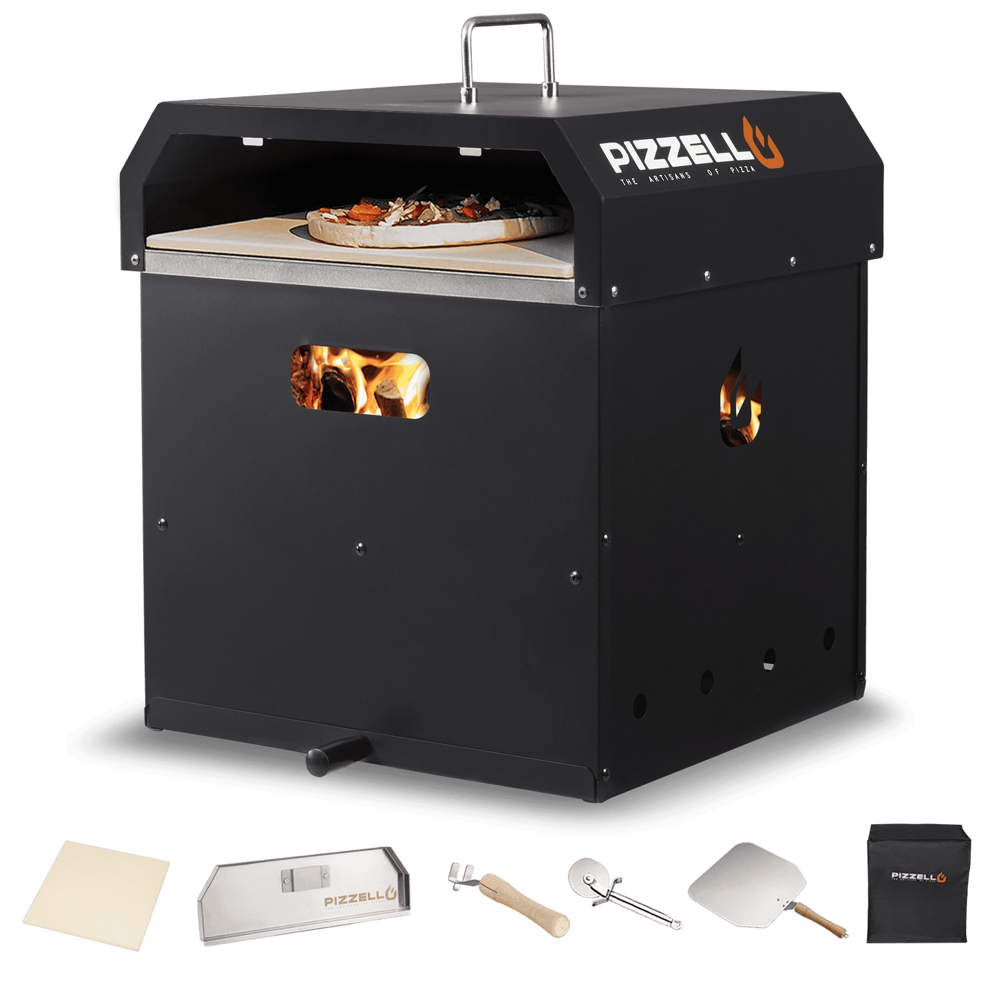 Pizzello Gusto - 4 in 1 Outdoor Pizza Oven - Pizzello#size_16-inch