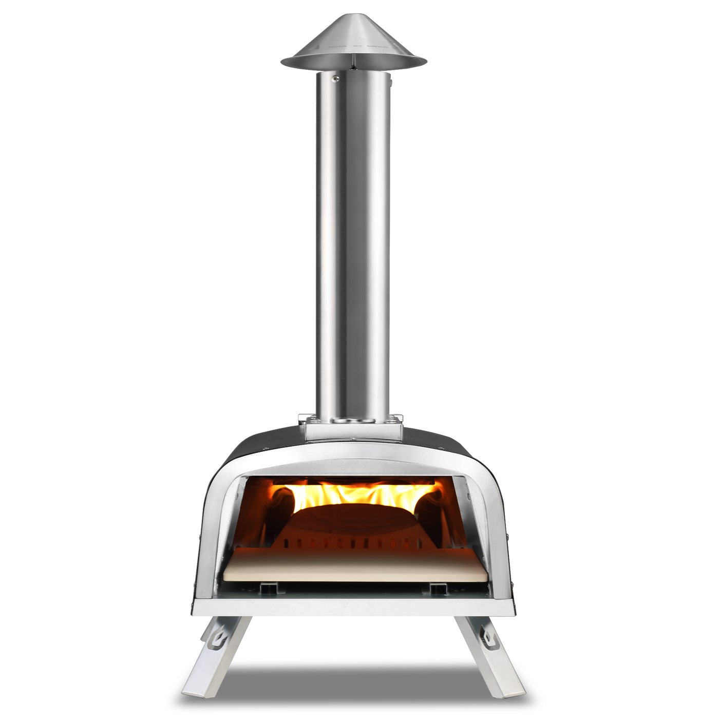 Wood Fired Outdoor Pizza Oven#color_black