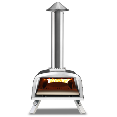 Wood Fired Outdoor Pizza Oven#color_black