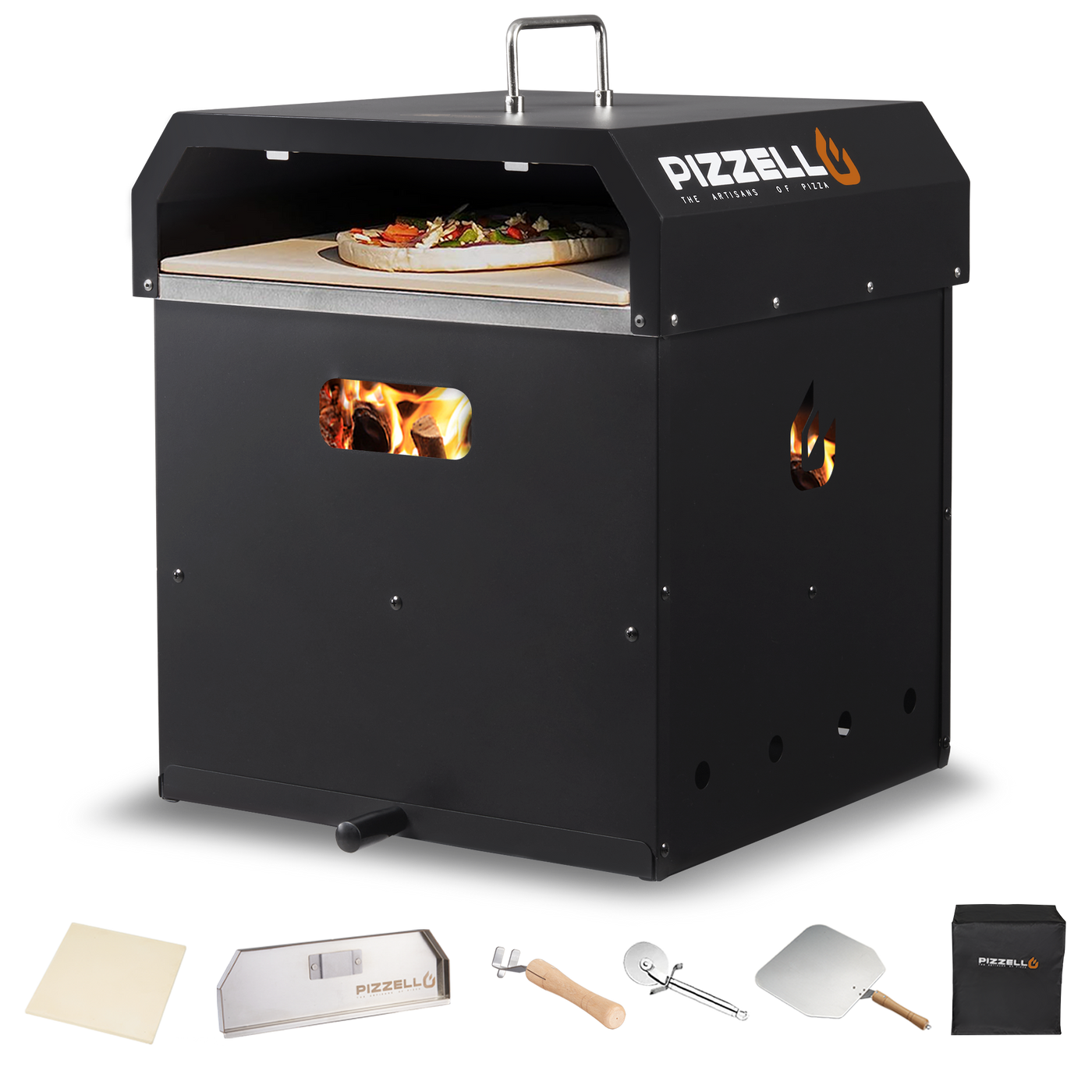 Pizzello Gusto - 4 in 1 Outdoor Pizza Oven - Pizzello#size_16-inch