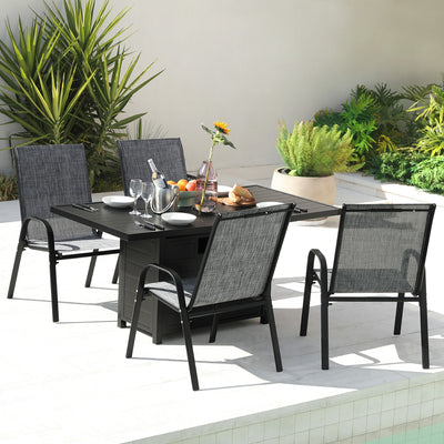 Pizzello Patio Dining Chairs#size_4pcs