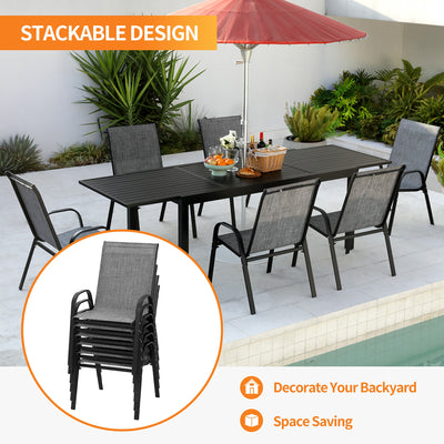 Pizzello Patio Dining Chairs#size_6pcs