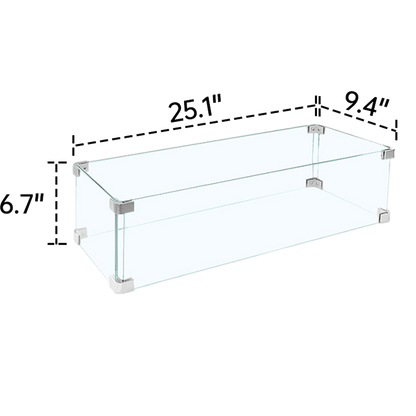 Pizzello Caldo Glass Wind Guard#model_caldo