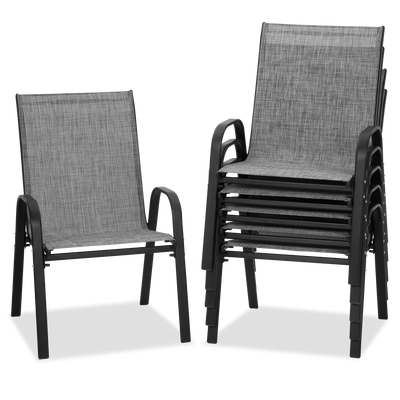 Pizzello Patio Dining Chairs#size_6pcs