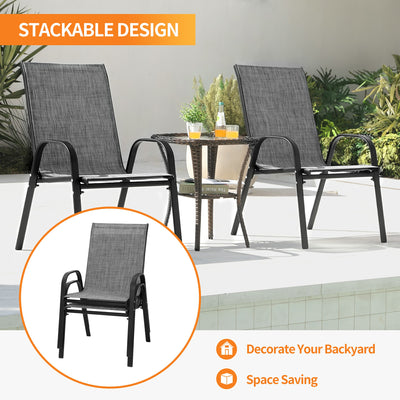 Pizzello Patio Dining Chairs#size_2pcs