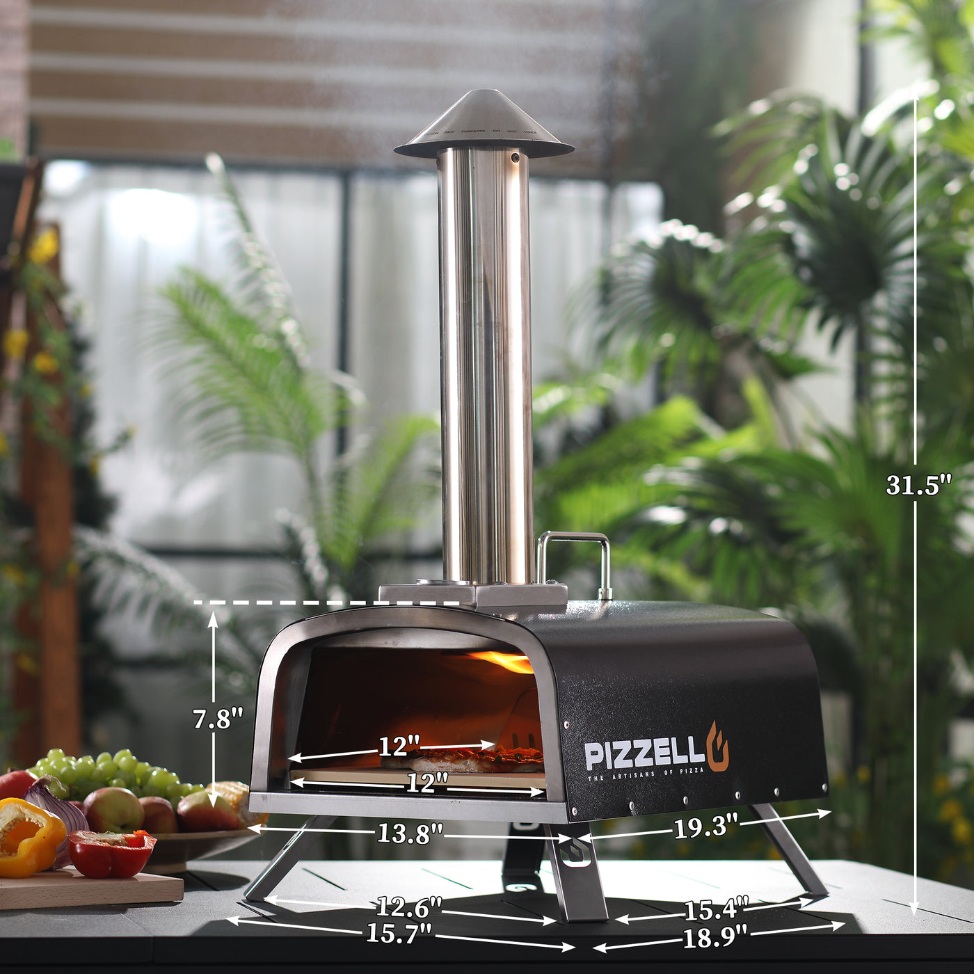 Wood Fired Outdoor Pizza Oven