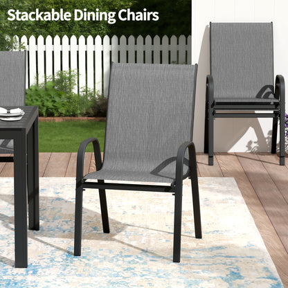 Pizzello Patio Dining Chairs#size_4pcs