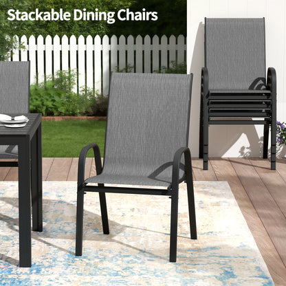 Pizzello Patio Dining Chairs#size_6pcs