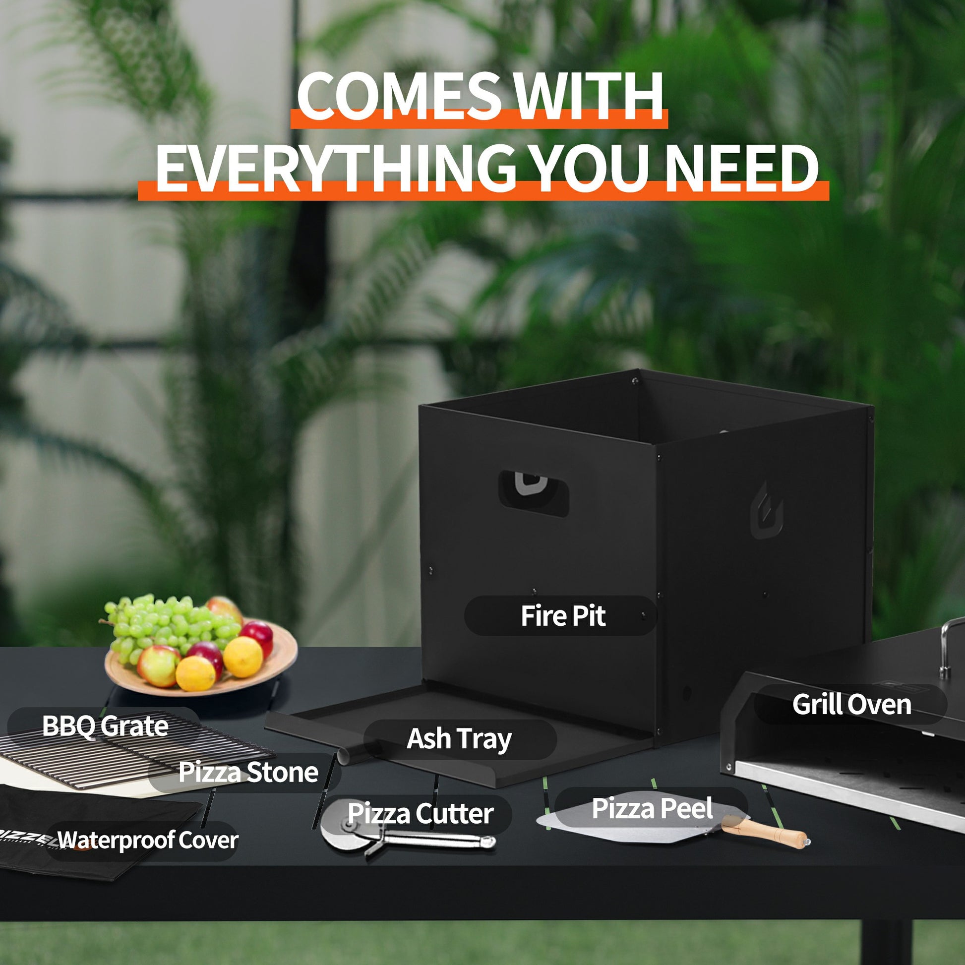 Pizzello Gusto - 4 in 1 Outdoor Pizza Oven - Pizzello#size_16-inch