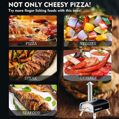 Wood-Fired Pizza Oven#color_black