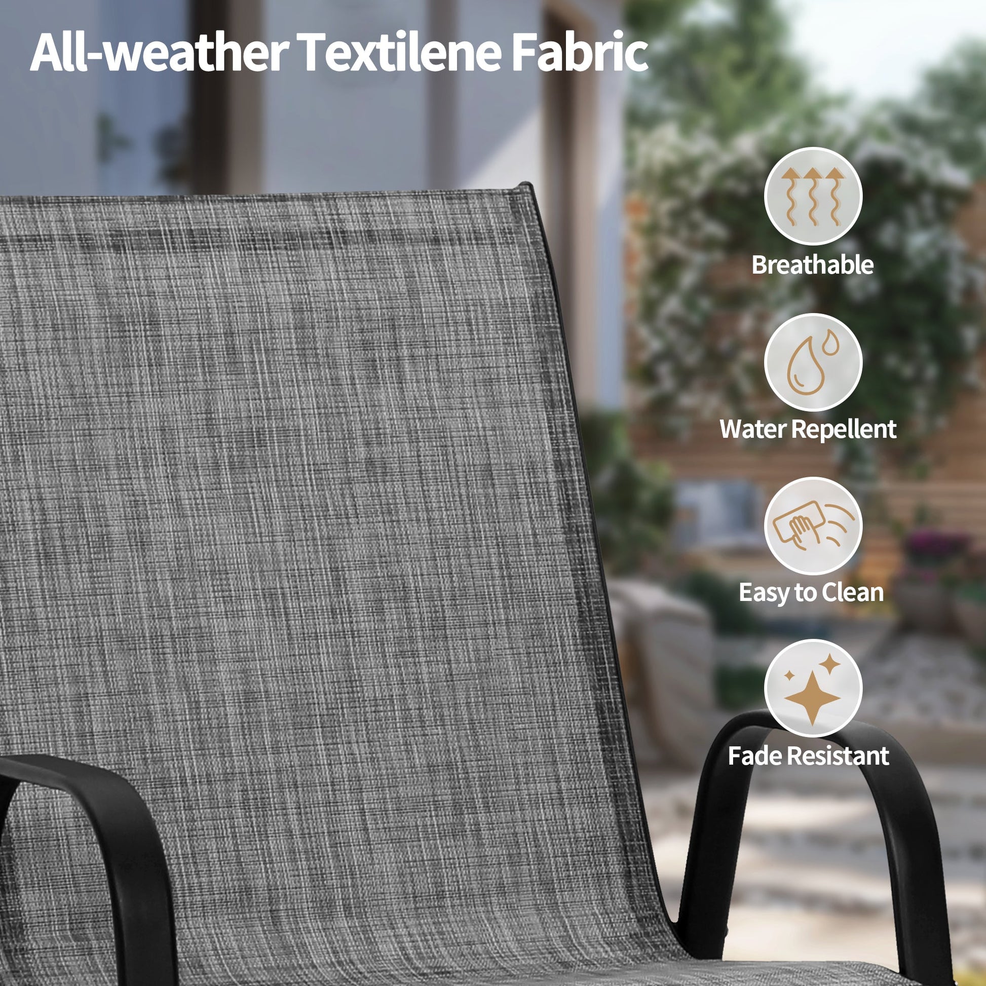 Pizzello Patio Dining Chairs#size_8pcs