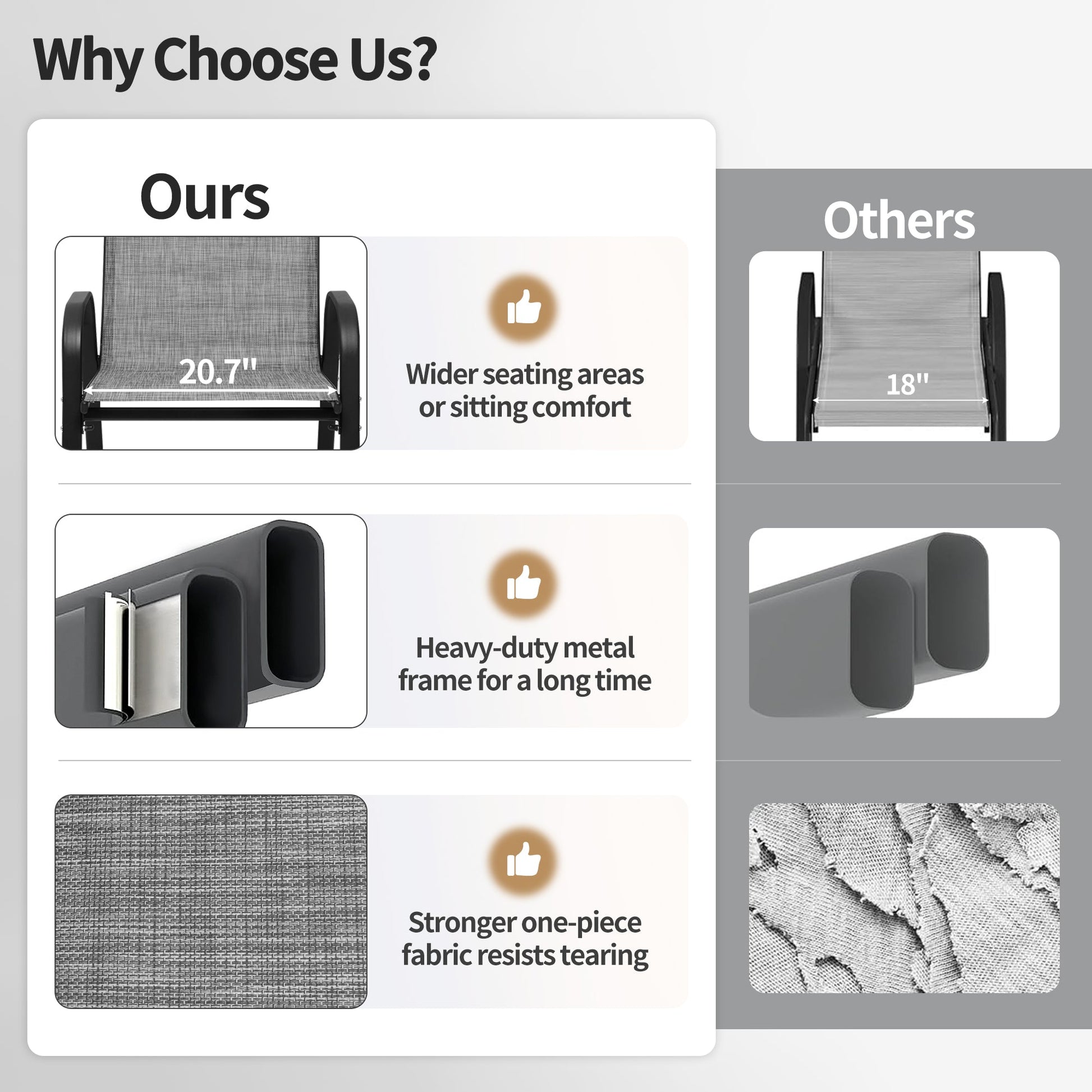 Pizzello Patio Dining Chairs#size_6pcs