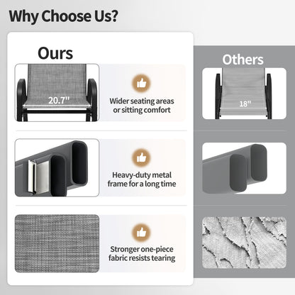 Pizzello Patio Dining Chairs#size_4pcs