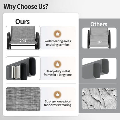 Pizzello Patio Dining Chairs#size_8pcs