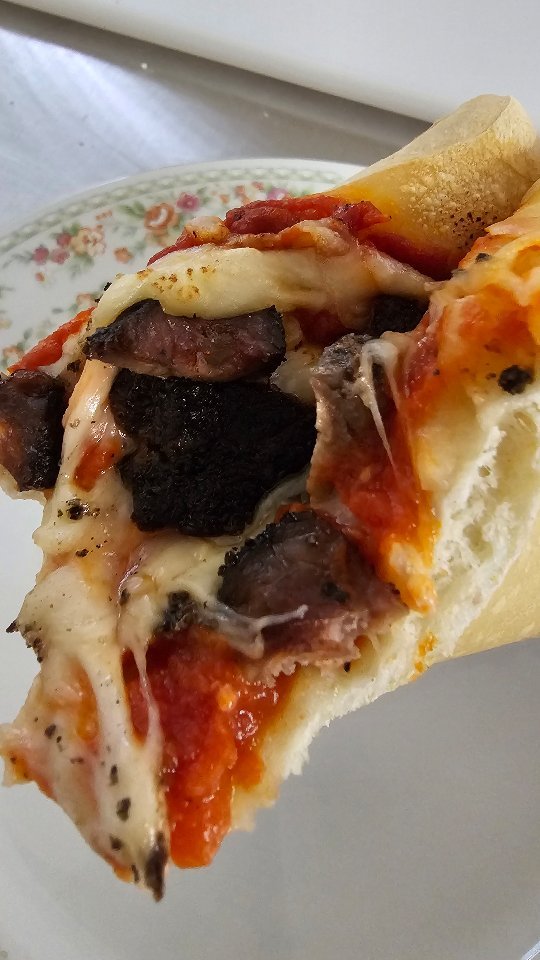 Homemade Sausage Pizza