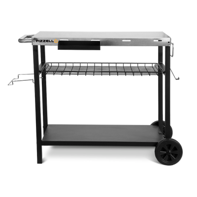 Pizzello Three-Shelf Outdoor Grill Dining Cart
