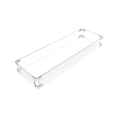 Pizzello Fire Pit Table Glass Wind Guard