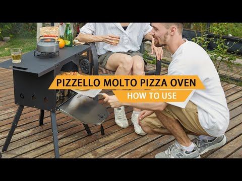 Pizzello Molto - Outdoor Portable Pizza Oven Wood Camping Stove