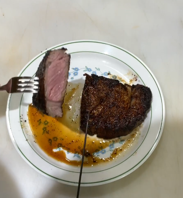 Seared Ribeye Steak