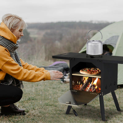 Pizzello Molto - Outdoor Portable Pizza Oven Wood Camping Stove - Pizzello