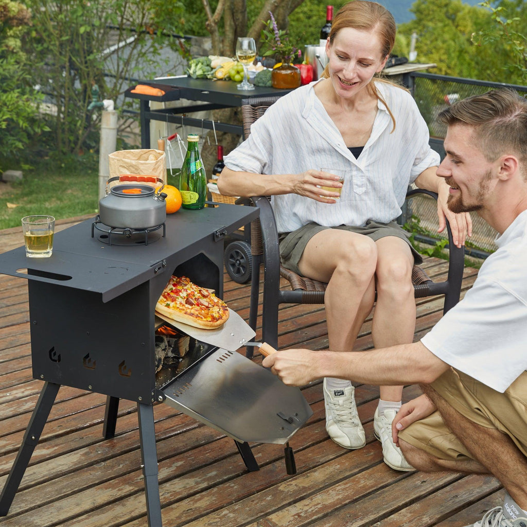 Portable outdoor 2024 pizza oven